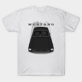 Ford Mustang Fastback 1968 - Black T-Shirt